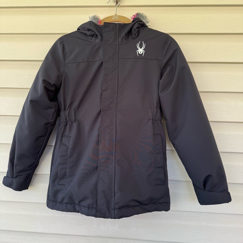 Girls Size Medium (10-12) Black Spyder Jacket